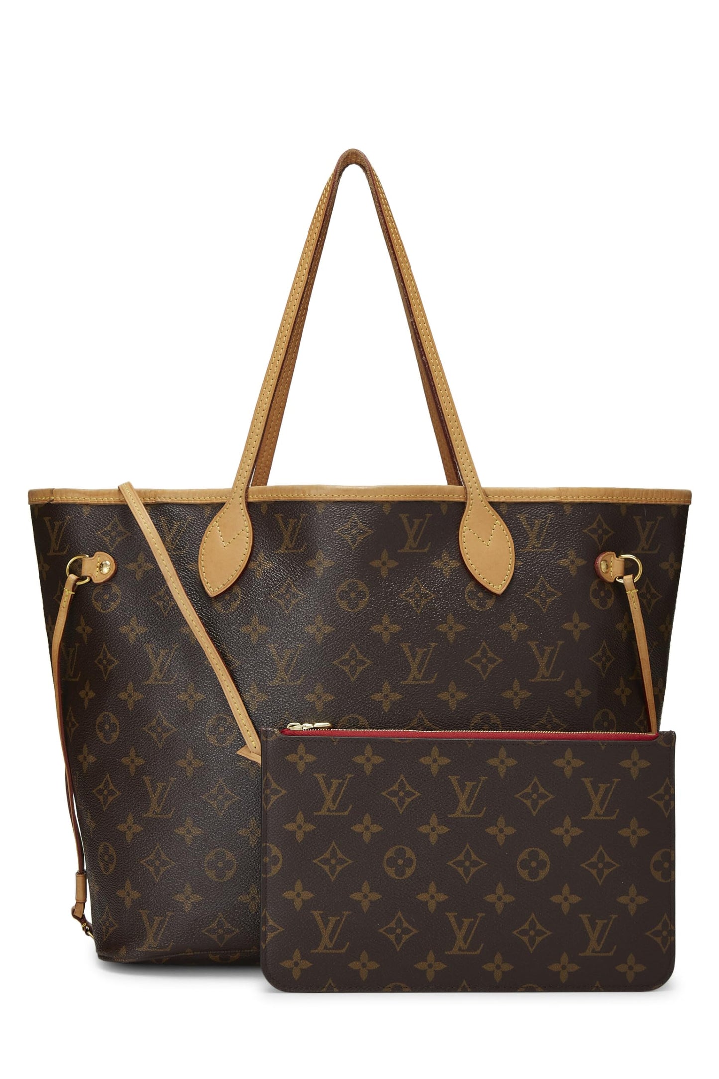 Louis Vuitton, Monogram Canvas Neo Neverfull MM, Red