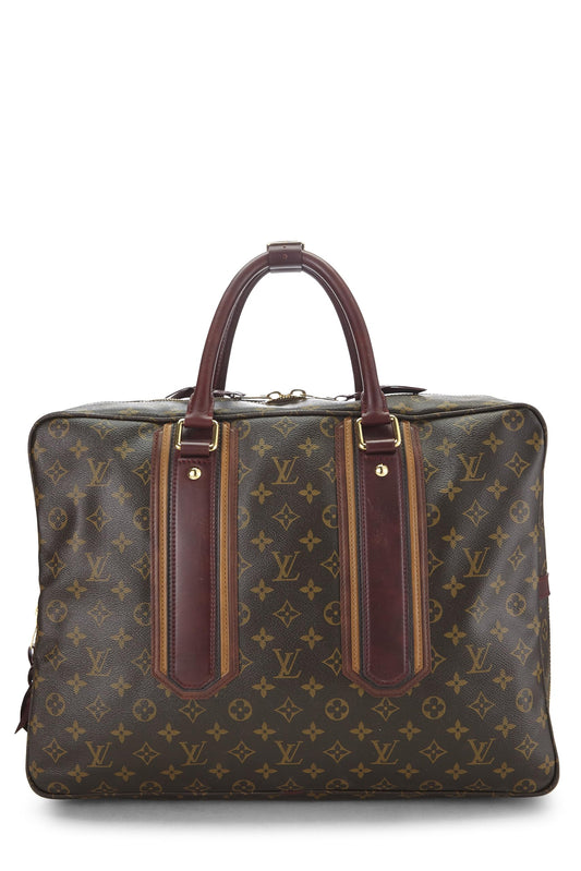Louis Vuitton, Monogram Bequia Porte Documents, Brown