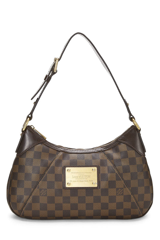Louis Vuitton, Damier Ebene Thames PM, Brown