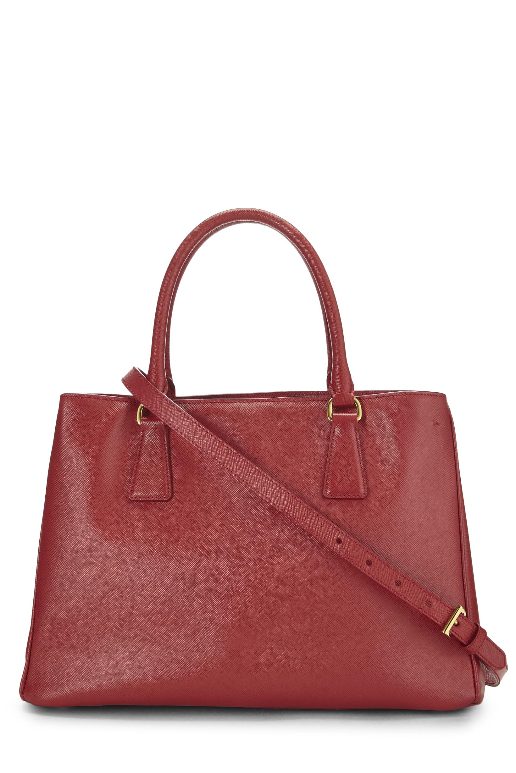 Prada, Red Saffiano Executive Tote Large, Red