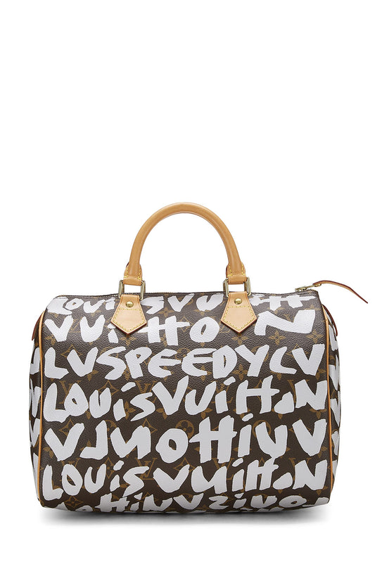 Louis Vuitton, Stephen Spro x Louis Vuitton Monogram Grey Graffiti , Grey