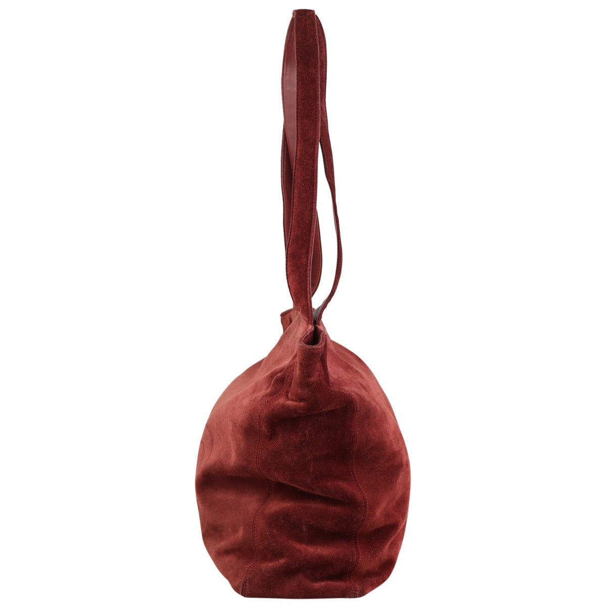 Chanel Suede Tassel Shoulder Bag