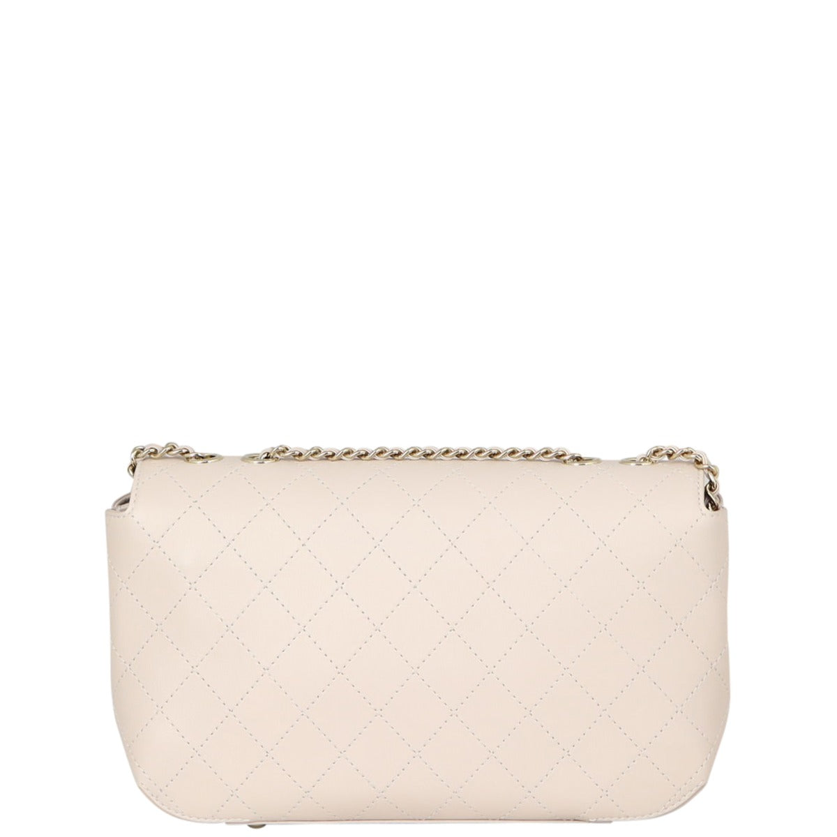 Chanel Calfskin CC Quilted Flap Bag