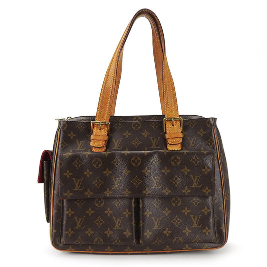LOUIS VUITTON Tote Bag Monogram Brown Multiplex