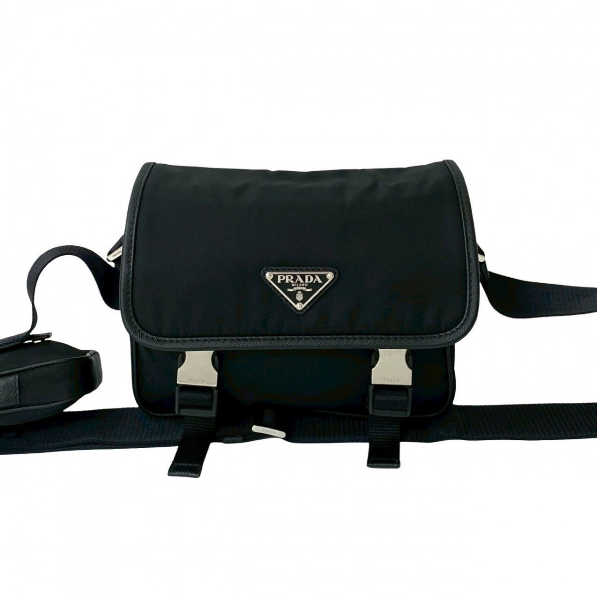 PRADA Shoulder Bag Nylon black - Style 13