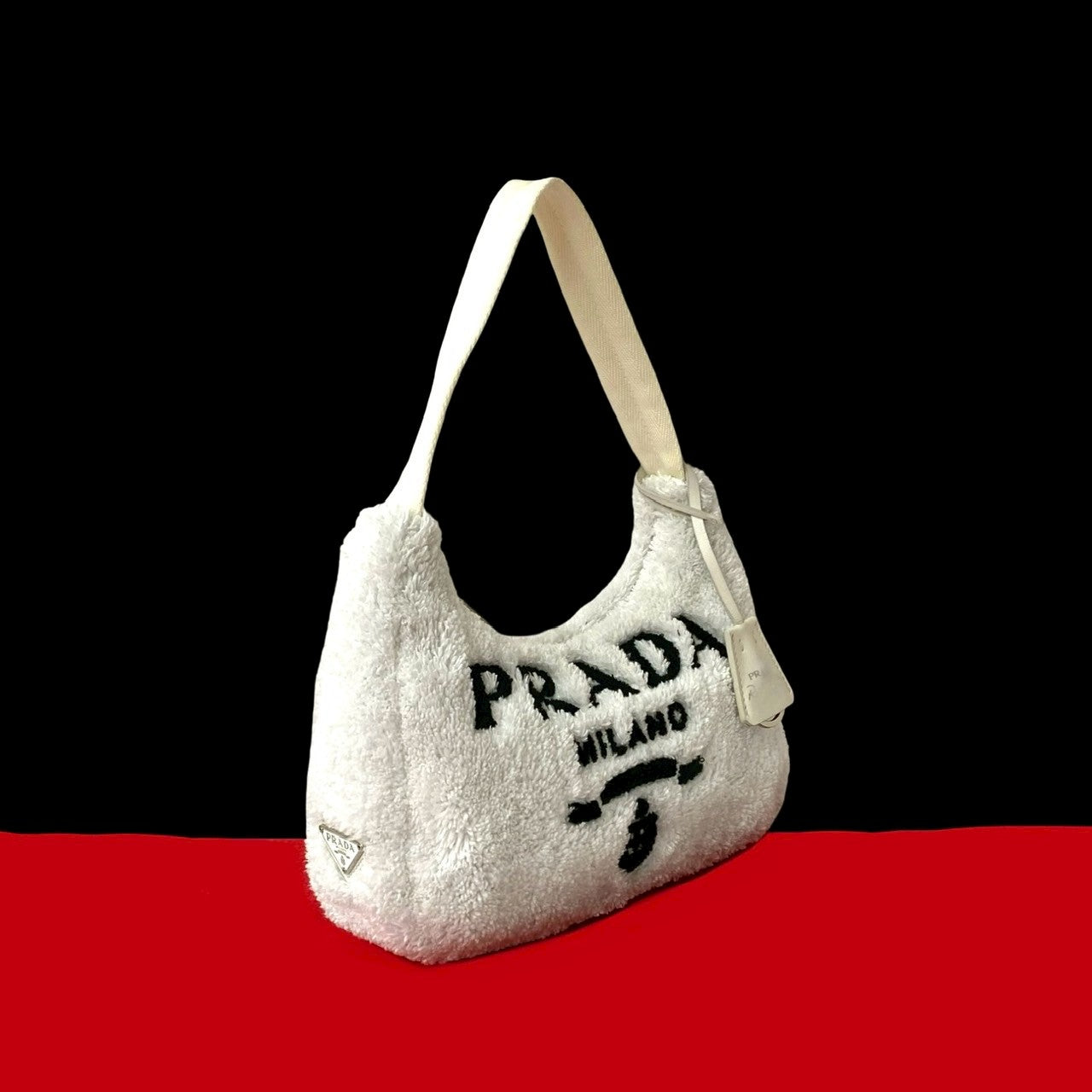 Prada Terry Pile 2way Bag