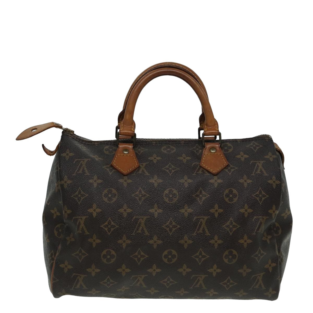 LOUIS VUITTON Monogram Hand Bag M41526 LV Auth 82319