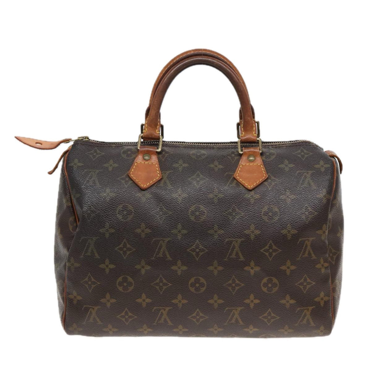 LOUIS VUITTON Monogram Hand Bag M41526 LV Auth 82324
