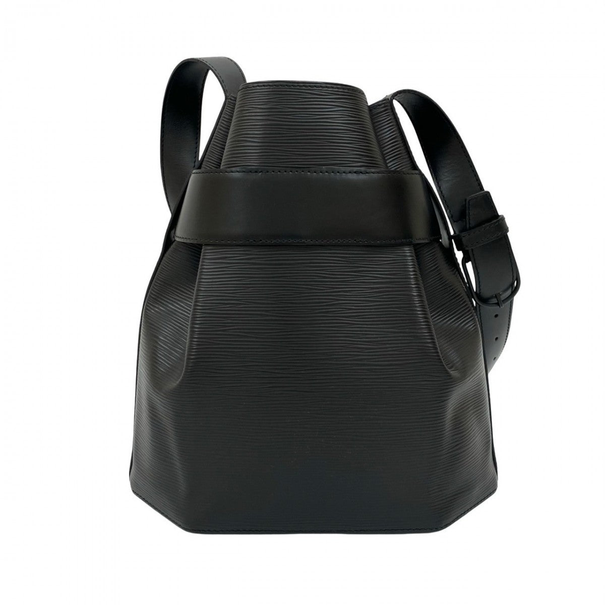 LOUIS VUITTON Shoulder Bag Epi Leather black Epi Sac De Paul PM Women