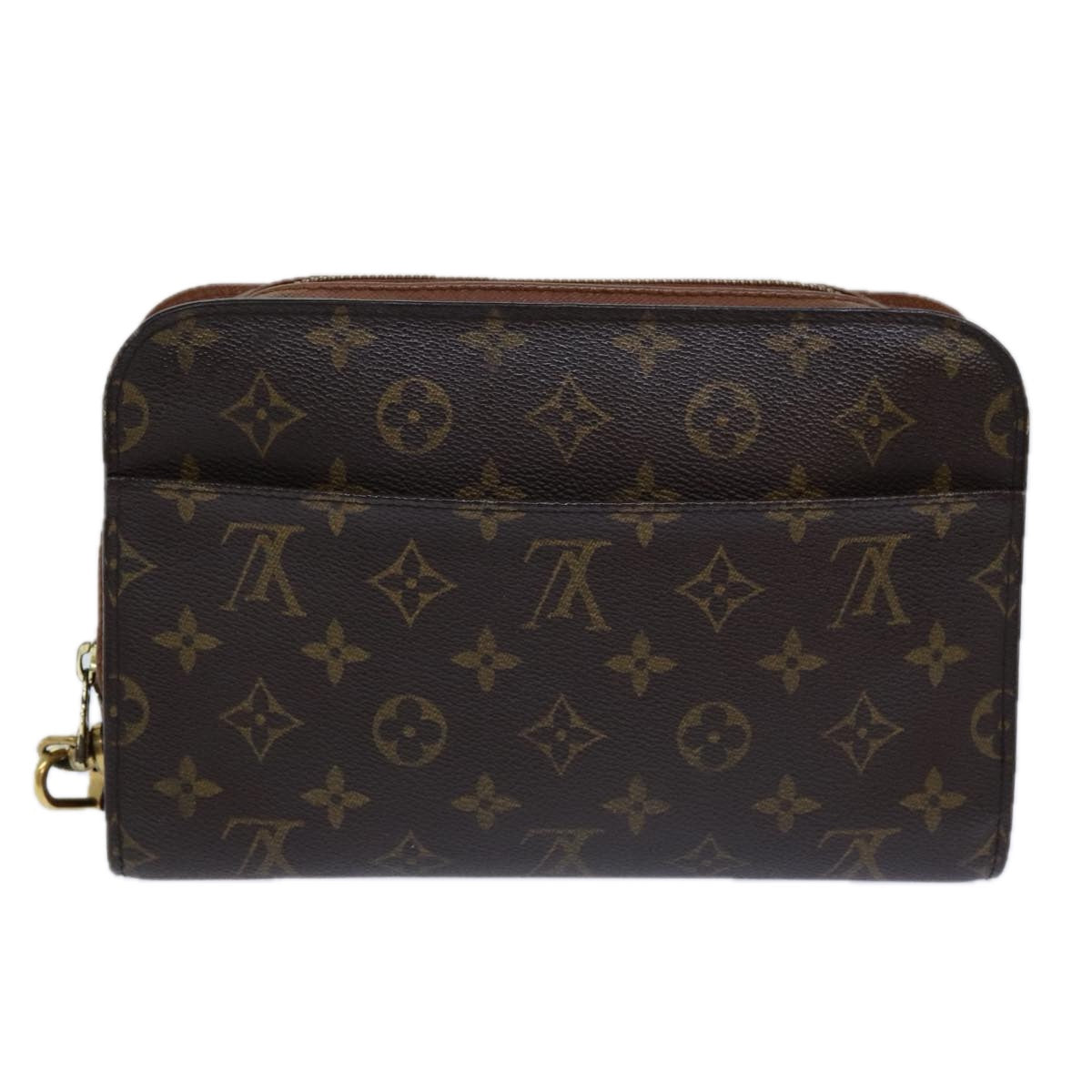 LOUIS VUITTON Monogram Orsay Clutch Bag M51790 LV Auth 82415