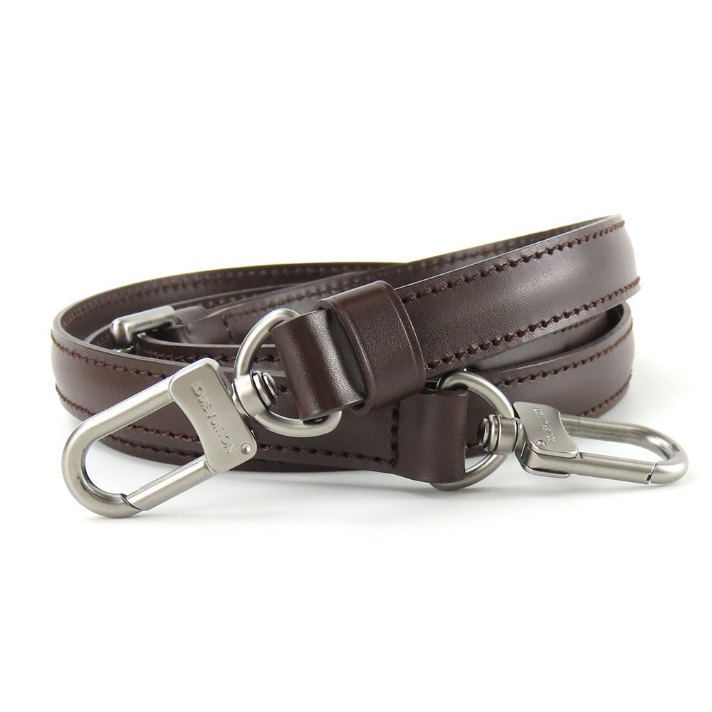 LOUIS VUITTON Shoulder strap leather Brown