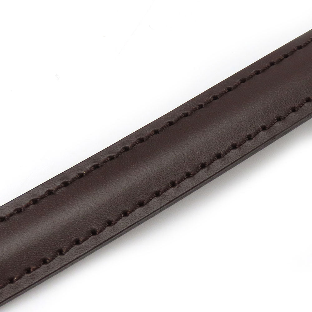 LOUIS VUITTON Shoulder strap leather Brown