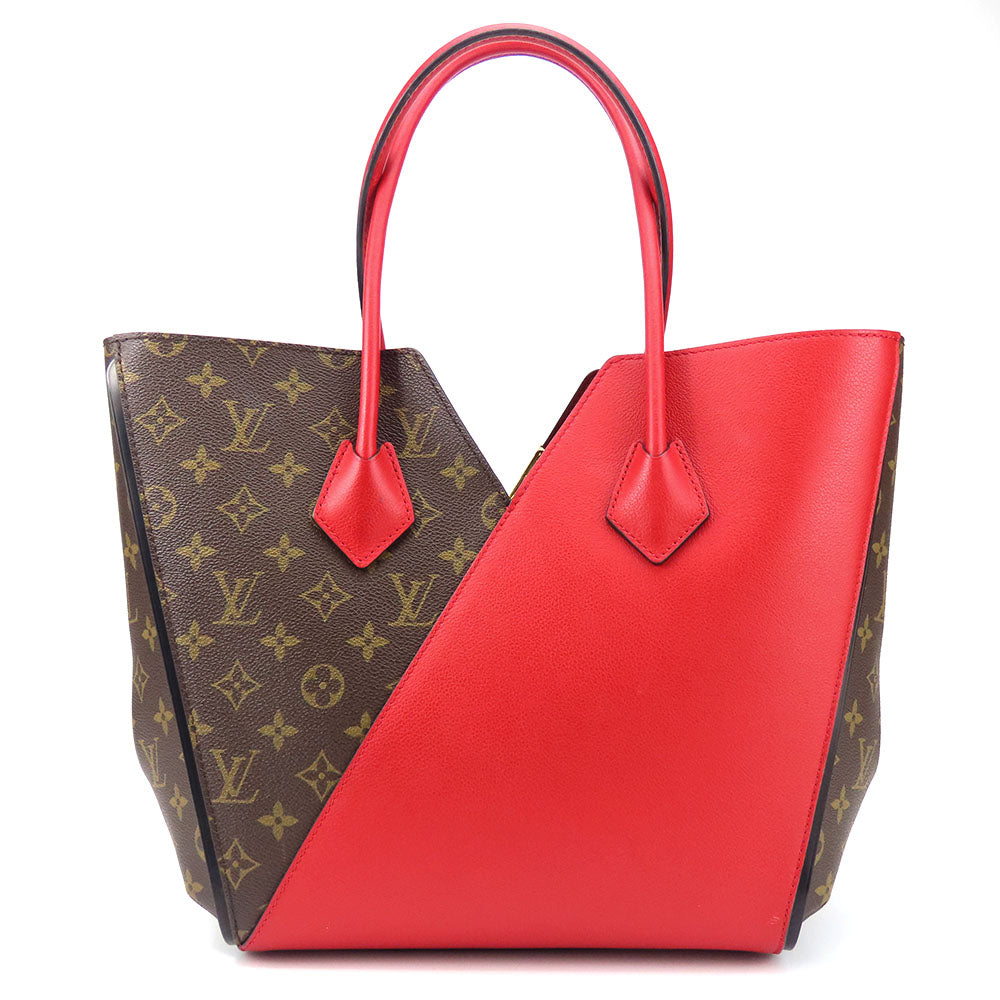  LOUIS VUITTON Tote Bag Monogram Red Kimono MM