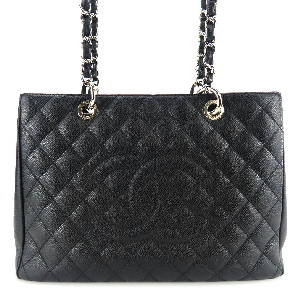 Chanel GST Matrasse Caviarskin Tote Bag