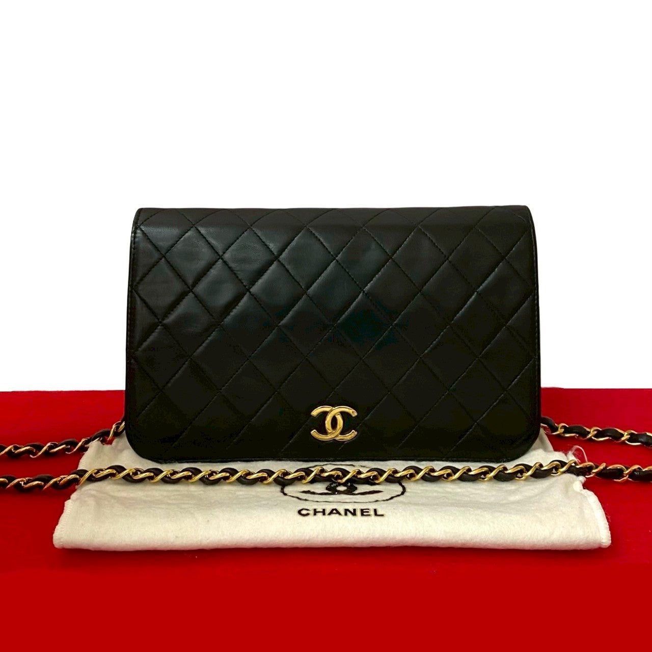 Chanel Matelassé Lambskin Shoulder Bag
