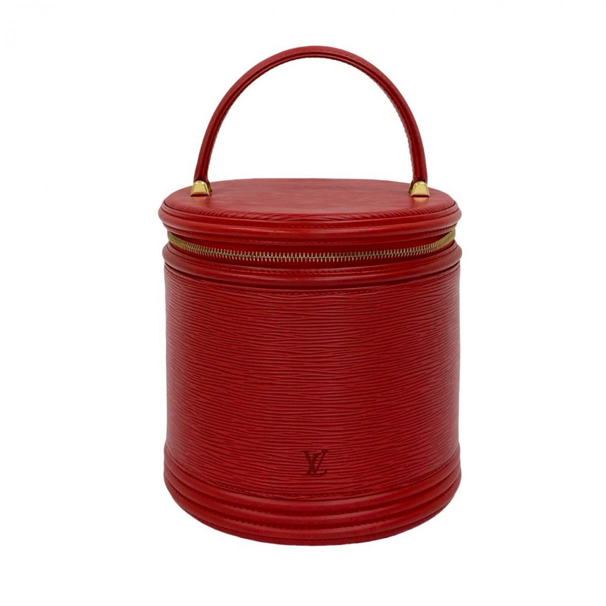 LOUIS VUITTON Handbag Epi Leather Red Epi Cannes