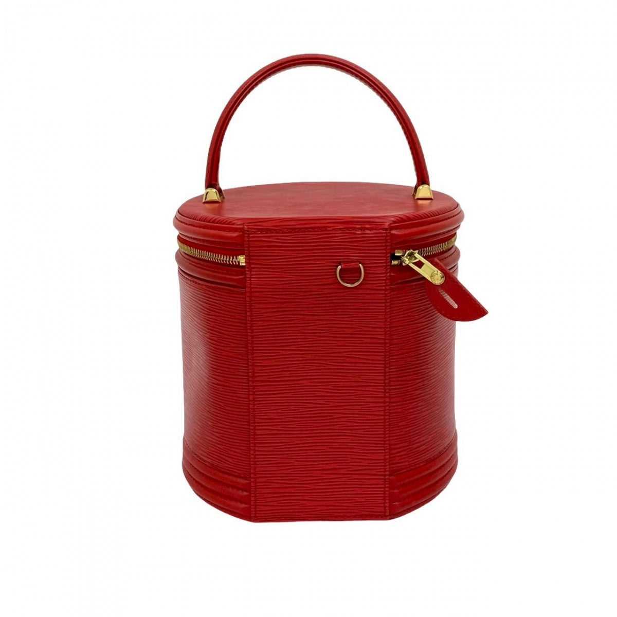 LOUIS VUITTON Handbag Epi Leather Red Epi Cannes