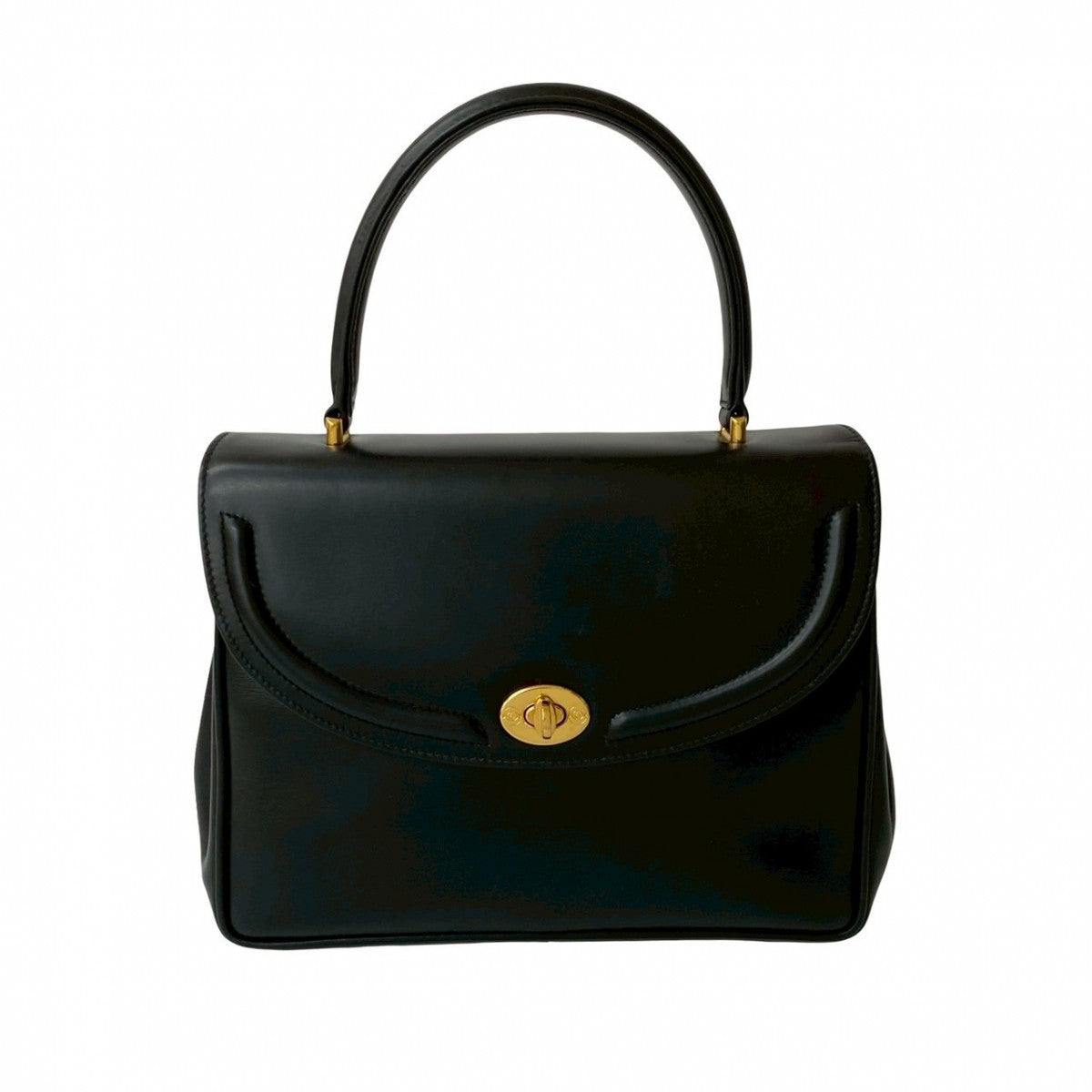 GUCCI Handbag Calfskin black