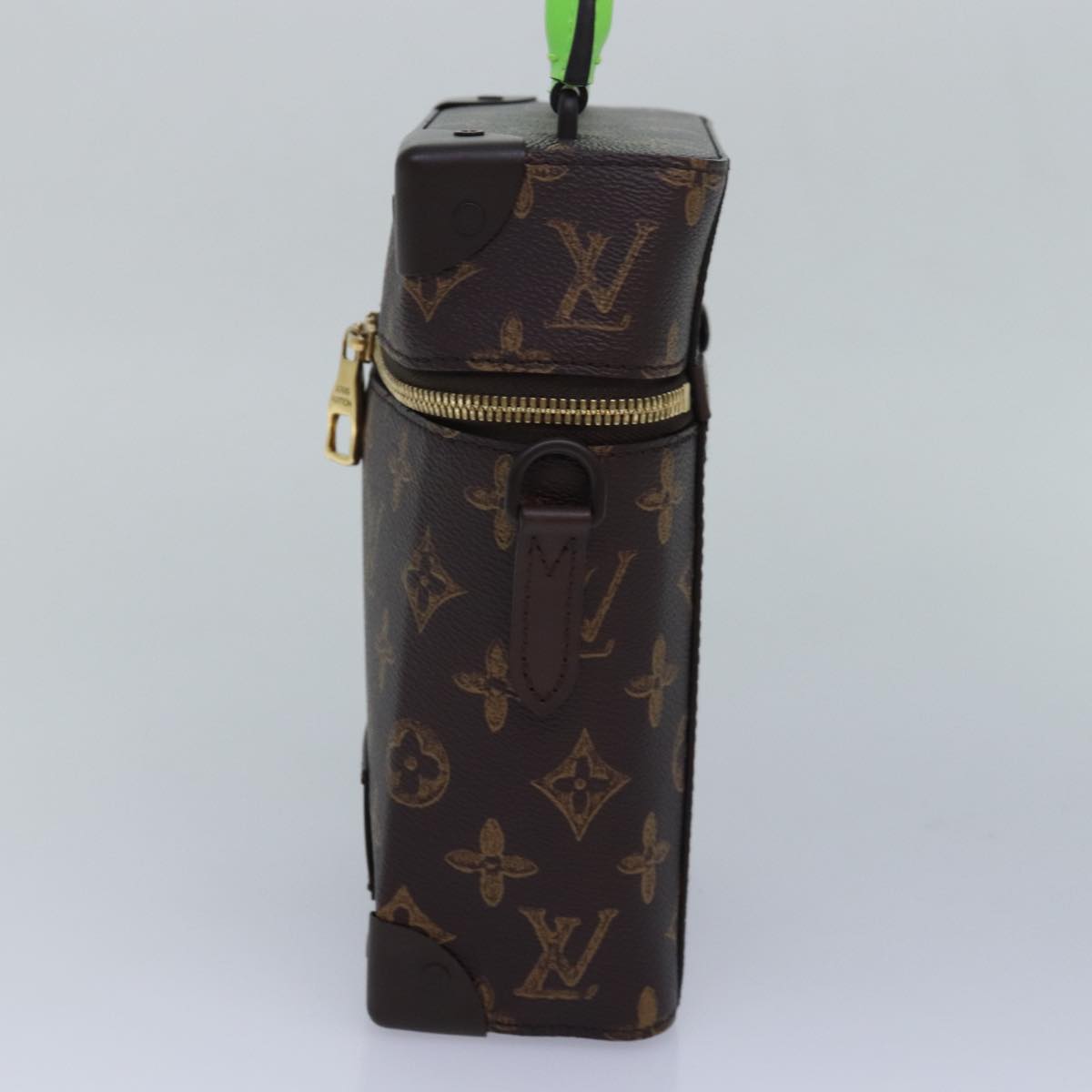 LOUIS VUITTON Monogram Vertical Box Shoulder Bag M59664 LV Auth 82618A