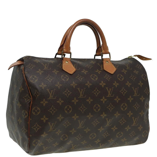 LOUIS VUITTON Monogram Hand Bag M41524 LV Auth 82656