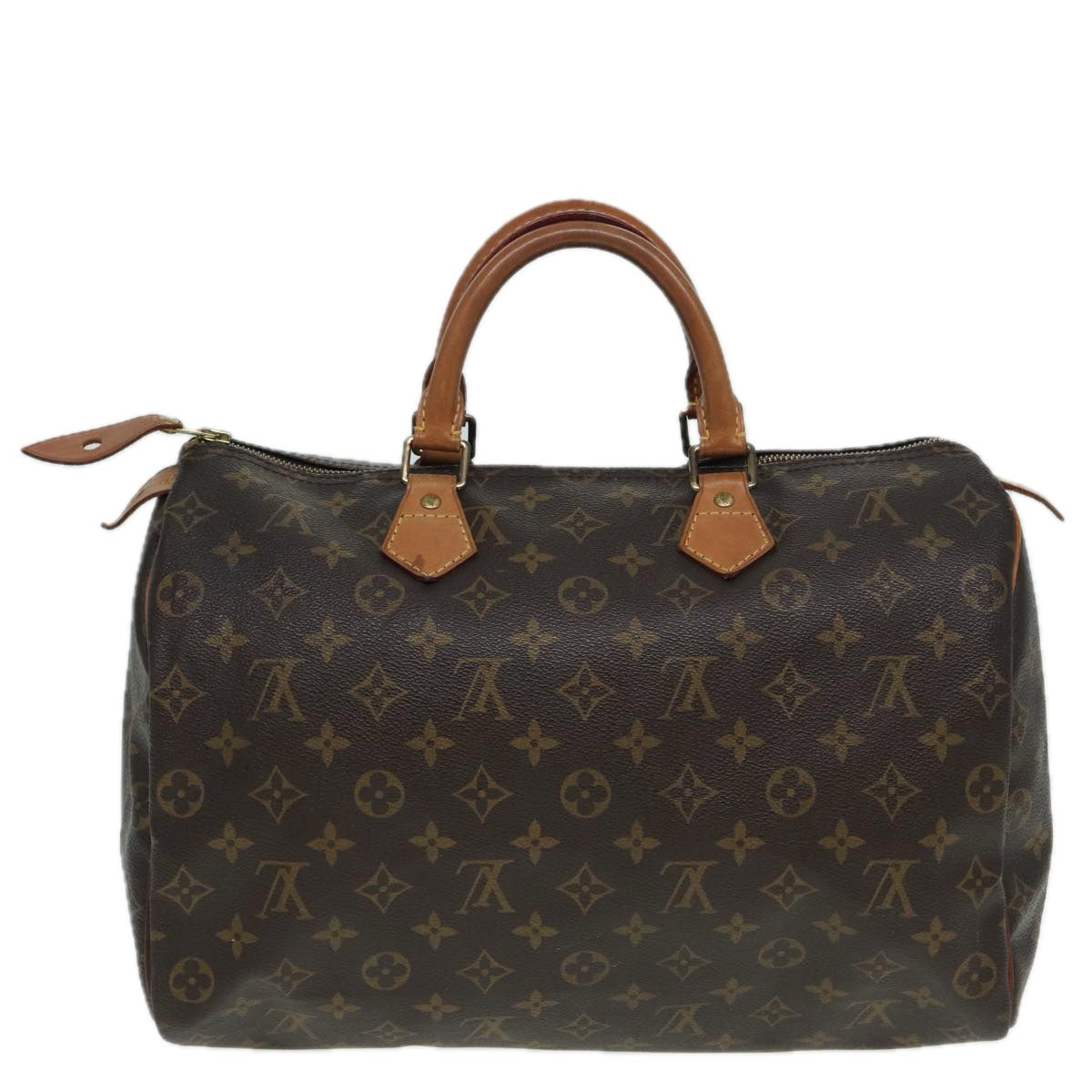 LOUIS VUITTON Monogram Hand Bag M41524 LV Auth 82656