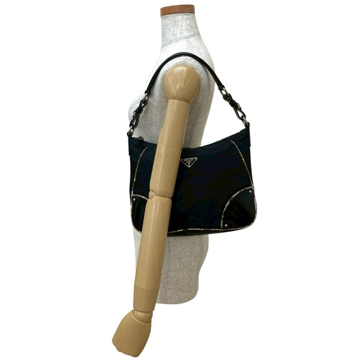PRADA Shoulder Bag Nylon black - Style 10