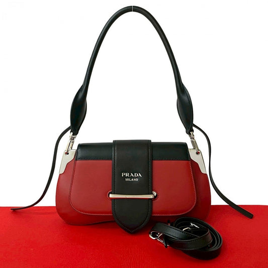 PRADA Shoulder Bag leather black Sydney