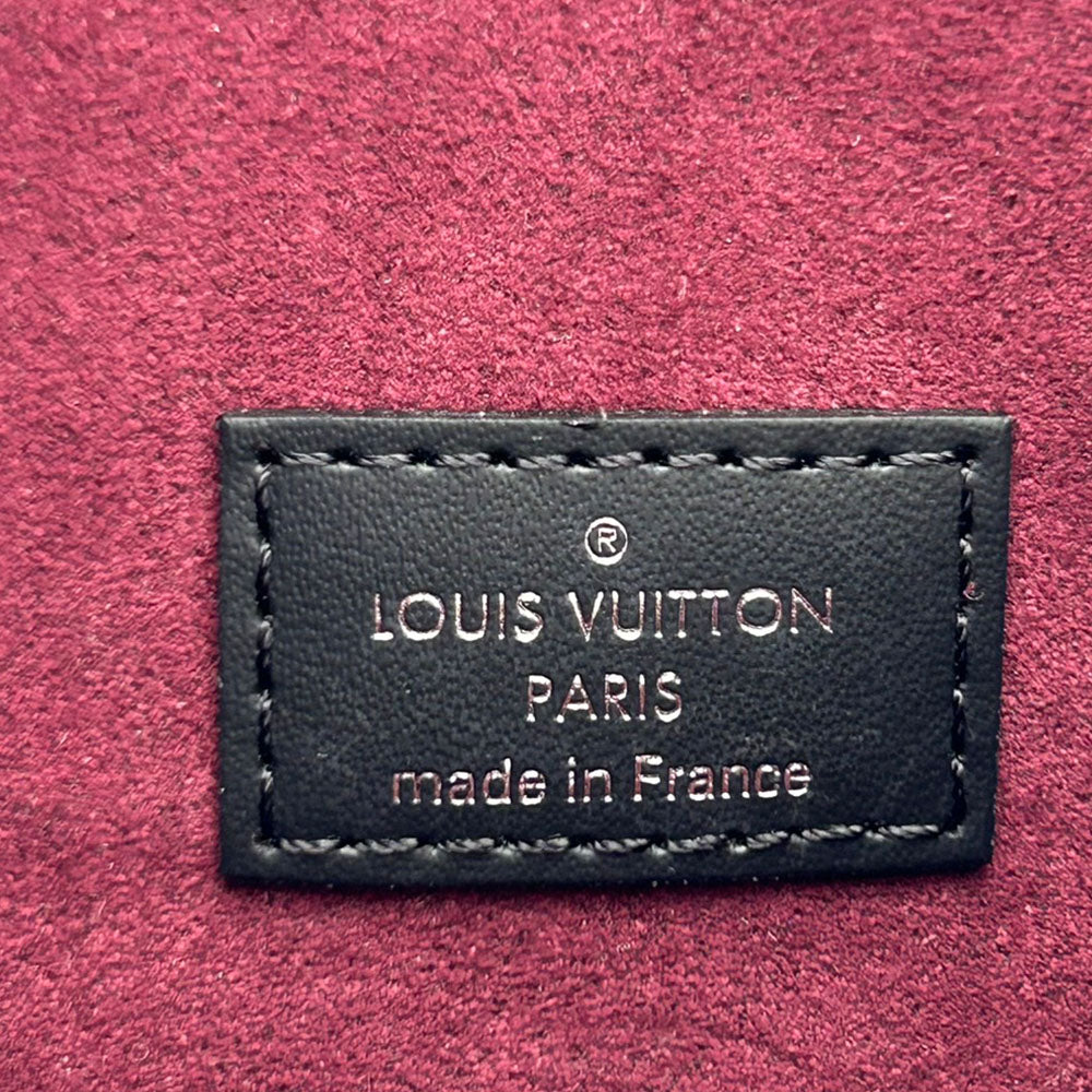 LOUIS VUITTON business bag N60255 Damier Grafitte black Alpha Triple Pouch unisex(Unisex)
