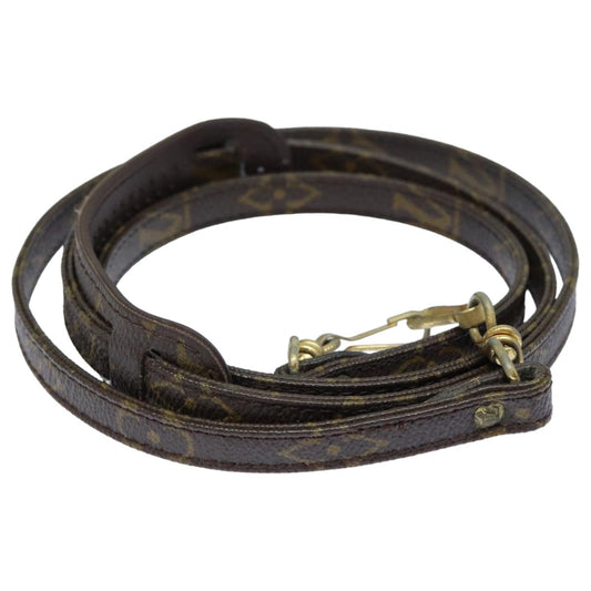 LOUIS VUITTON Monogram Shoulder Strap 46.5" LV Auth 82773