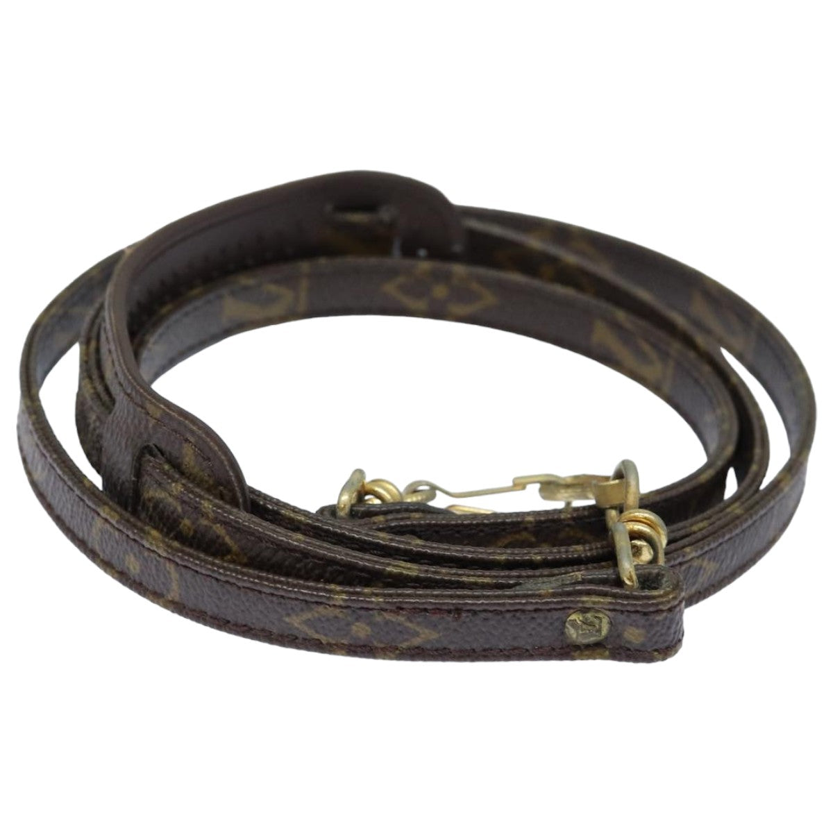 LOUIS VUITTON Monogram Shoulder Strap 46.5" LV Auth 82773