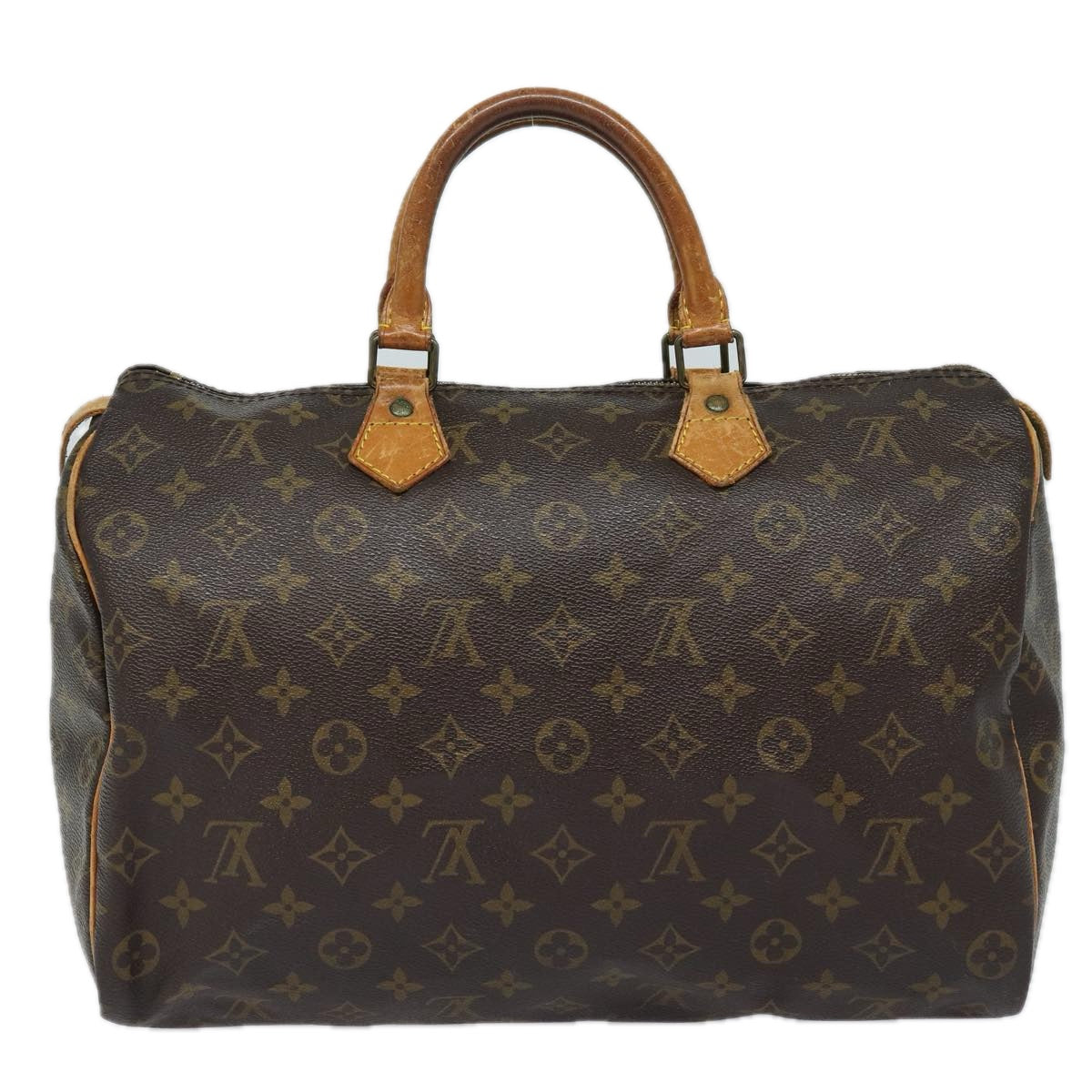LOUIS VUITTON Monogram Hand Bag M41524 LV Auth 82795