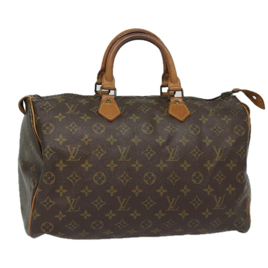 LOUIS VUITTON Monogram Hand Bag M41524 LV Auth 82796