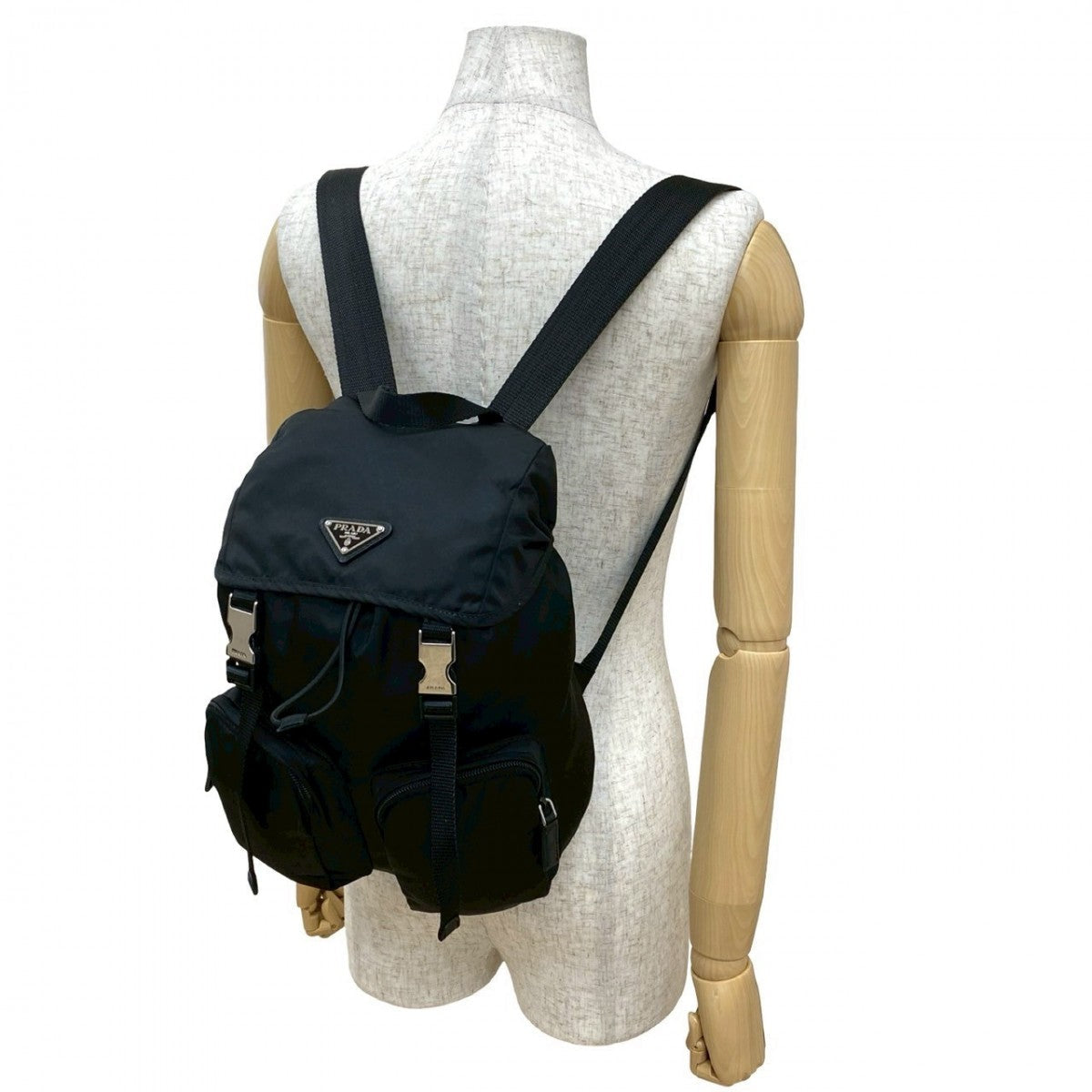 PRADA Backpack Nylon black - Style 5