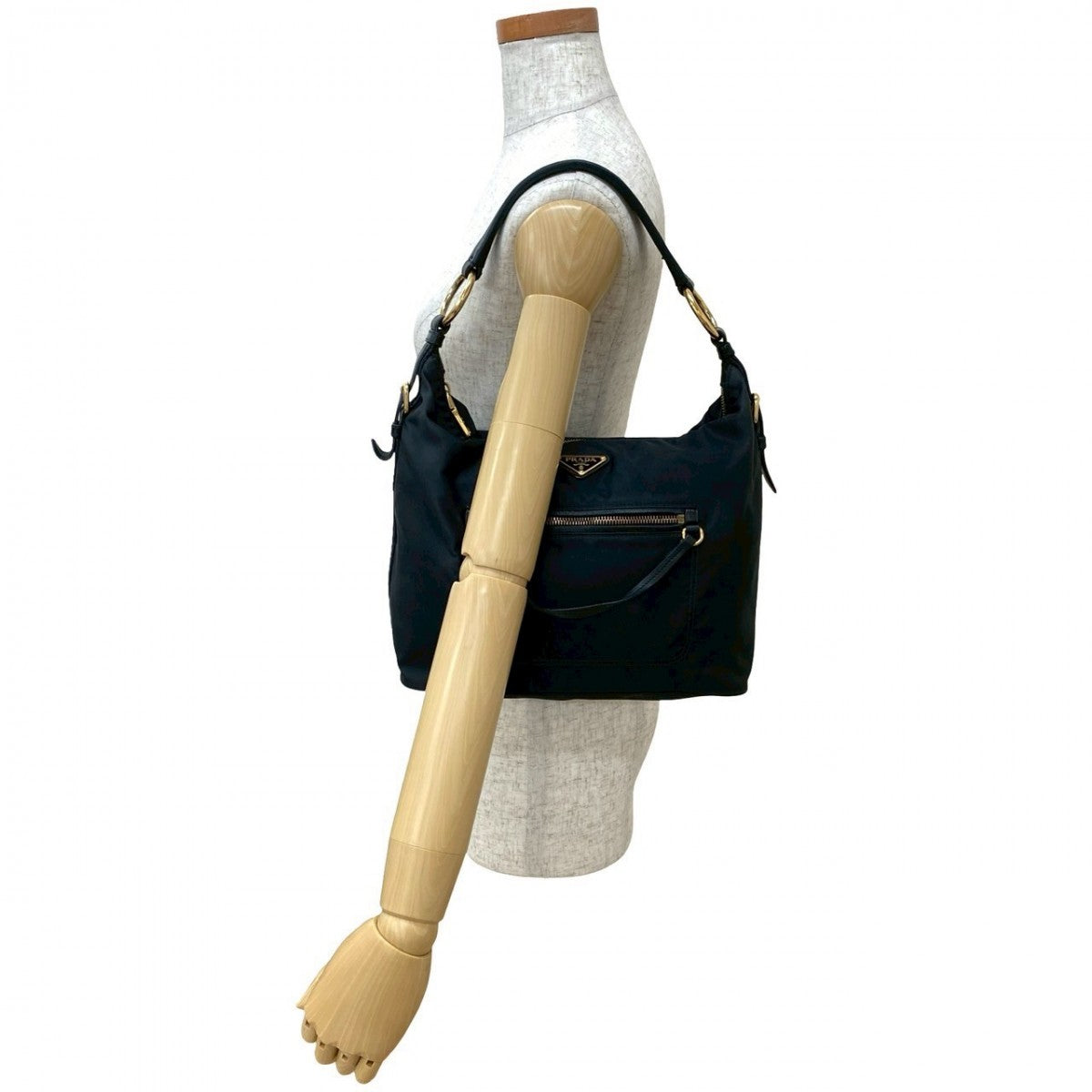 PRADA Shoulder Bag Nylon black - Style 8