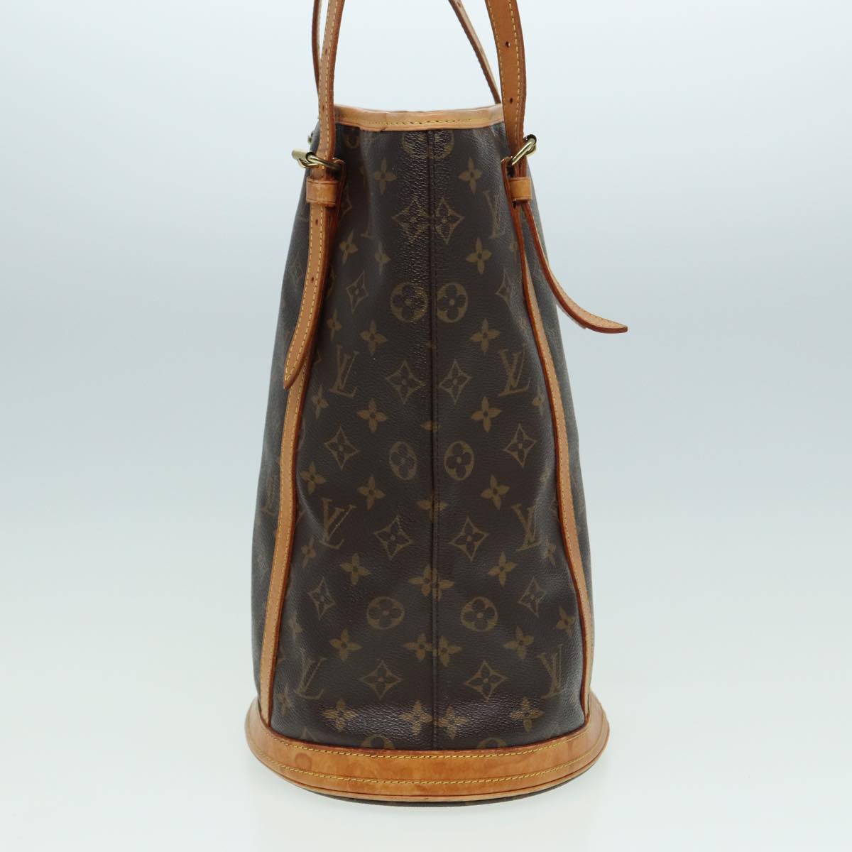 LOUIS VUITTON Monogram Bucket GM Shoulder Bag M42236 LV Auth 82801