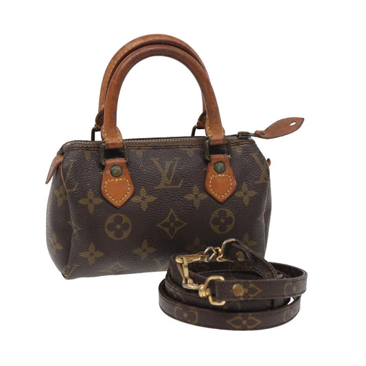 LOUIS VUITTON Monogram Mini Hand Bag M41534 LV Auth 82859