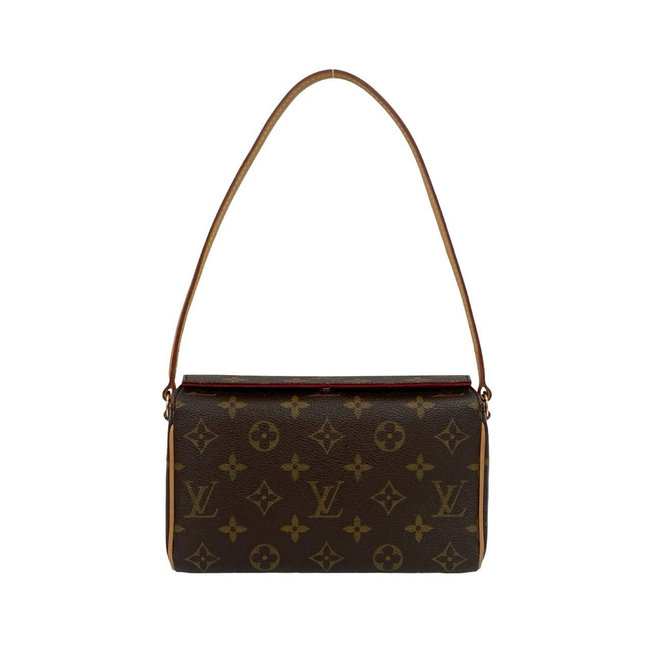 LOUIS VUITTON Shoulder Bag leather Brown Monogram Recital