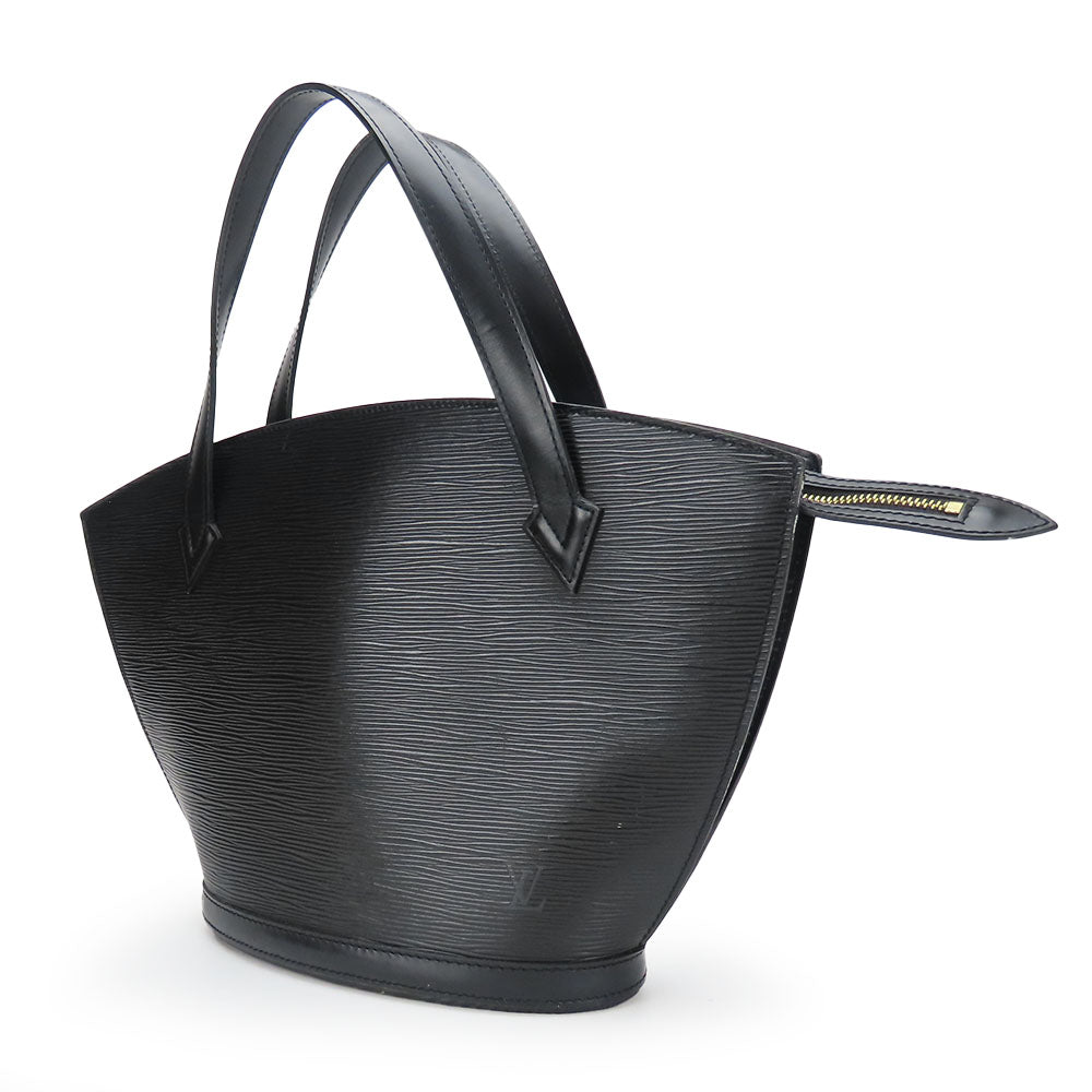 LOUIS VUITTON Handbag Epi Leather black Sun jack
