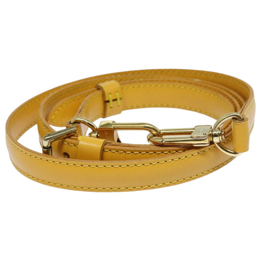 LOUIS VUITTON Epi Adjustable Shoulder Strap 37.4"-44.5" Yellow LV Auth 82911