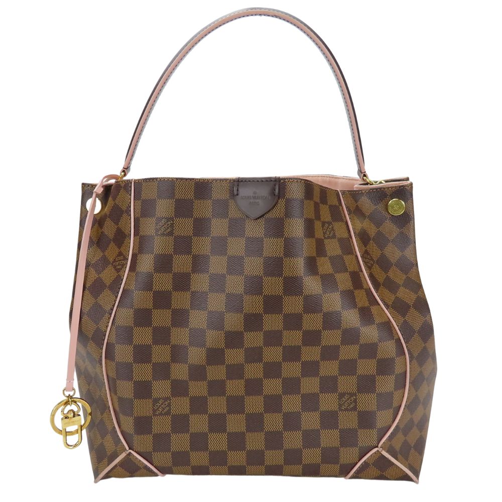LOUIS VUITTON Shoulder Bag Damier Brown Kaisa Hobo