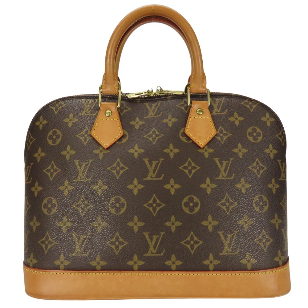 LOUIS VUITTON Handbag Monogram Brown Alma Women