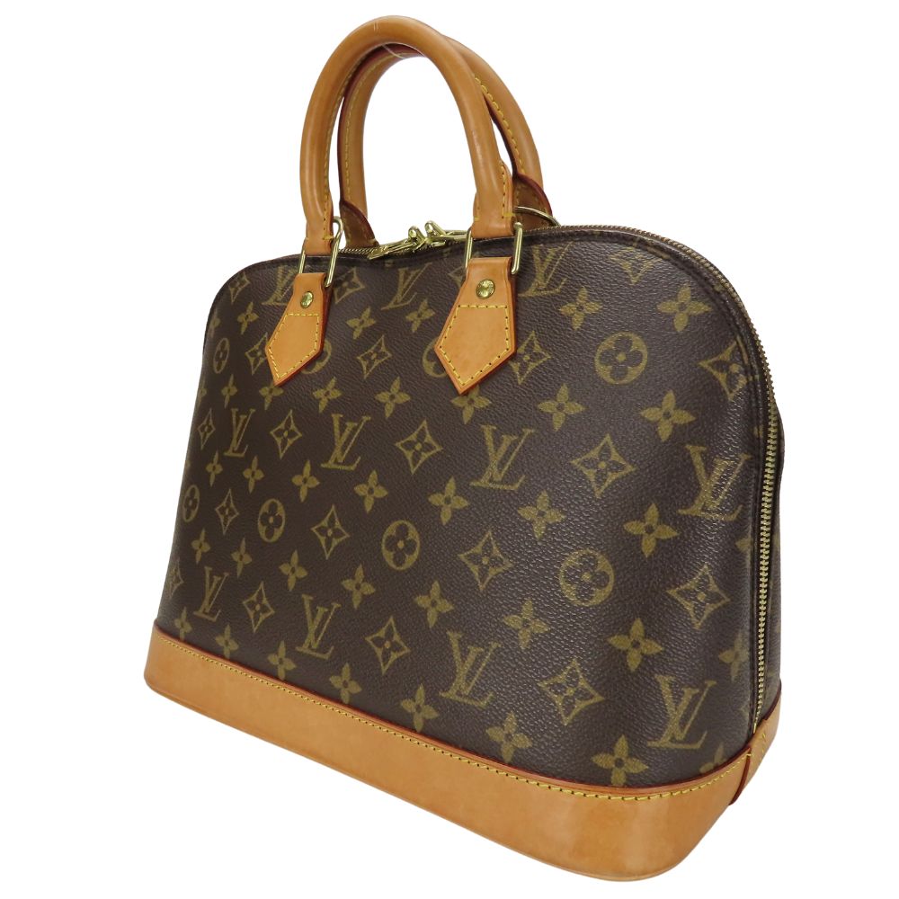 LOUIS VUITTON Handbag Monogram Brown Alma Women
