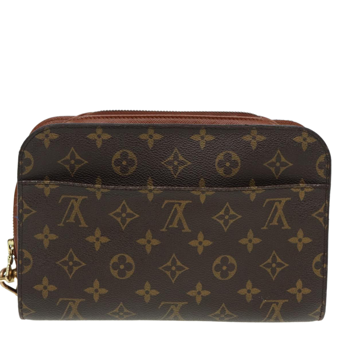 LOUIS VUITTON Monogram Orsay Clutch Bag M51790 LV Auth 82996