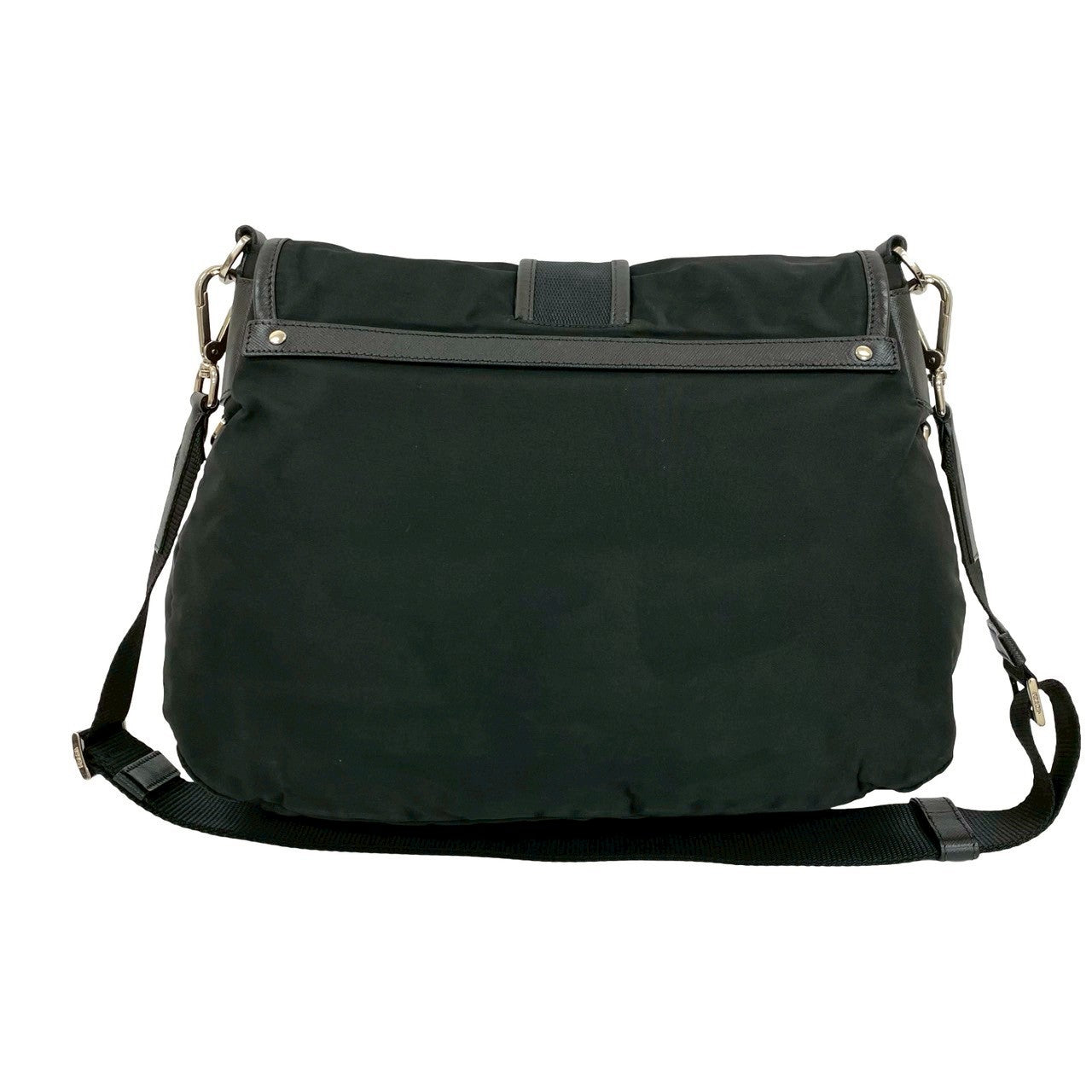 PRADA Shoulder Bag leather black - Style 5