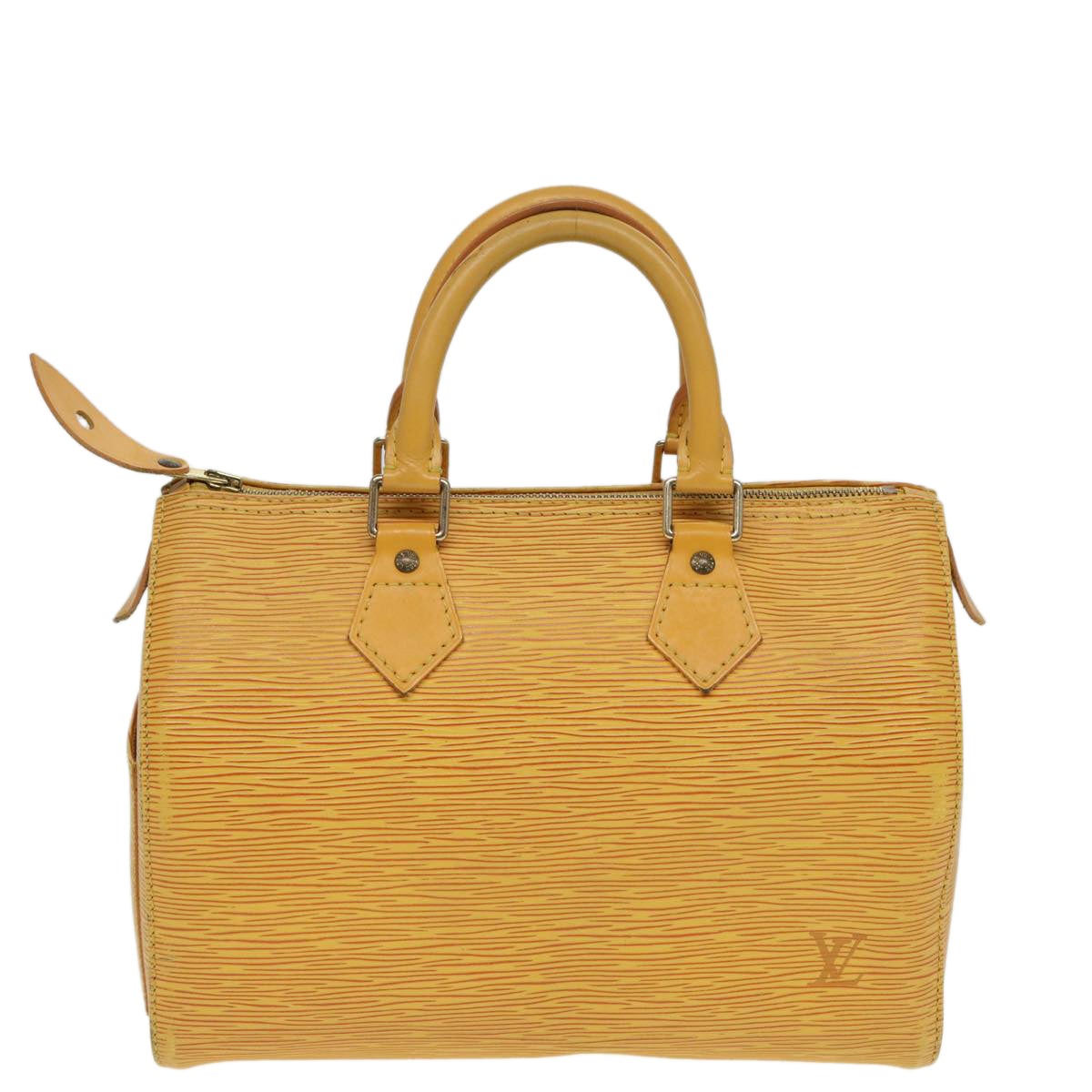 LOUIS VUITTON Epi Hand Bag Tassili Yellow M43019 LV Auth 83025