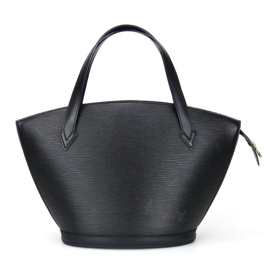 LOUIS VUITTON Tote Bag Epi Leather black Sun jack