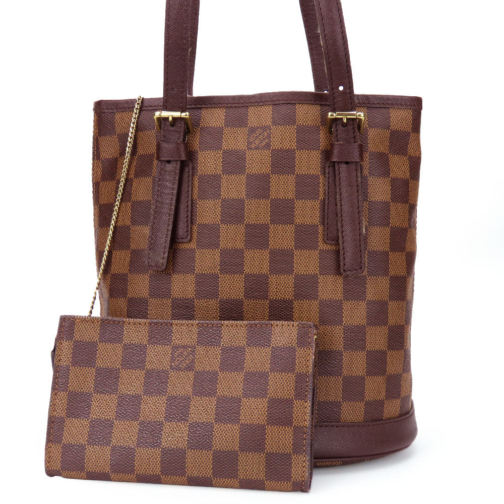 LOUIS VUITTON Tote Bag Damier Brown Male