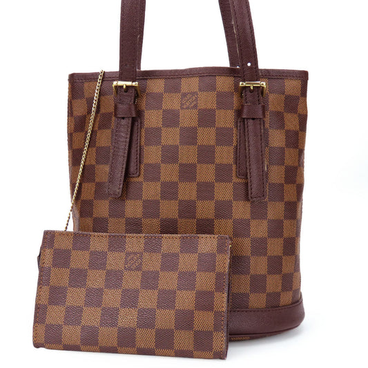 LOUIS VUITTON Tote Bag Damier Brown Male
