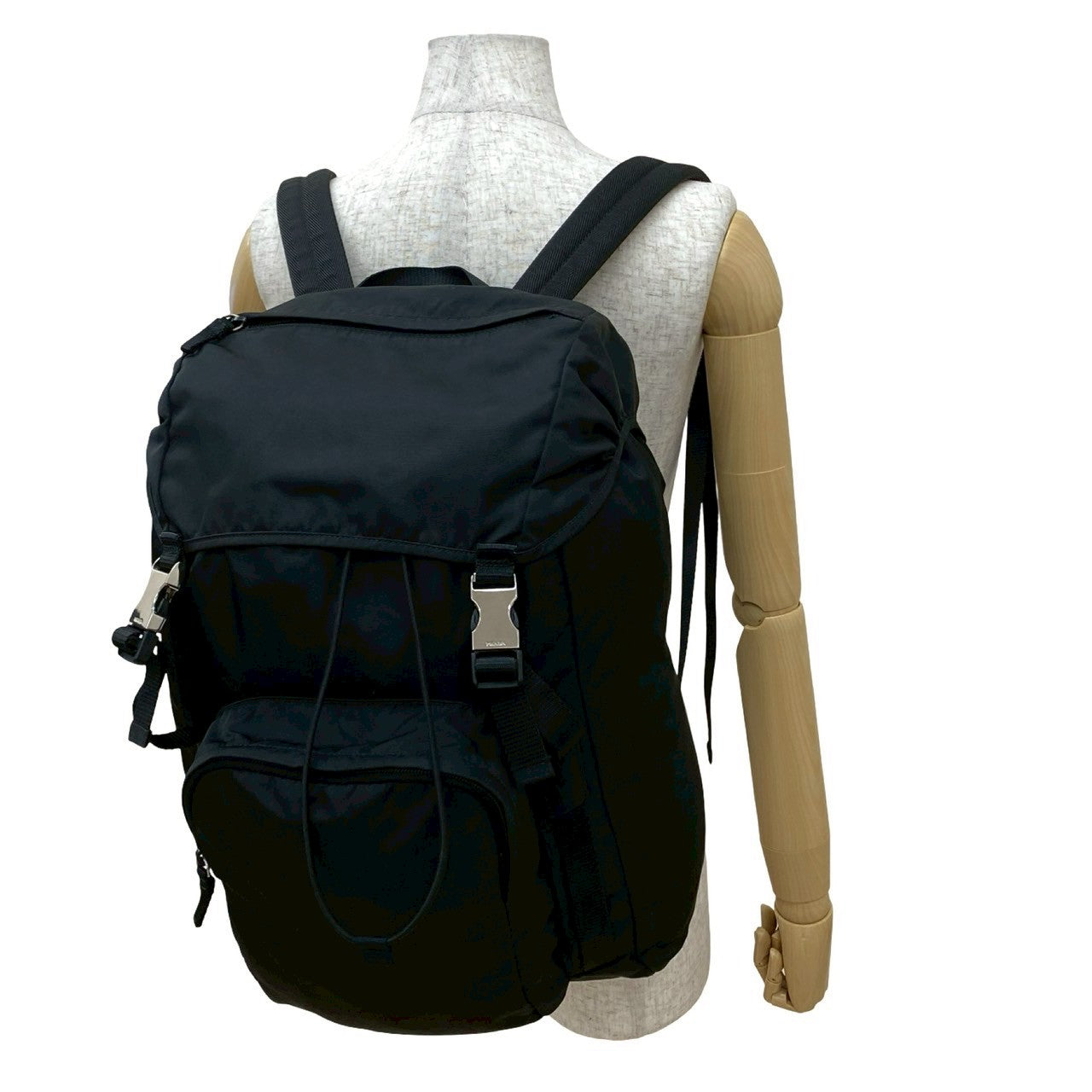 PRADA Backpack Nylon black - Style 4