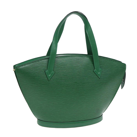 LOUIS VUITTON Epi Saint Jacques Hand Bag Green M52274 LV Auth 83120